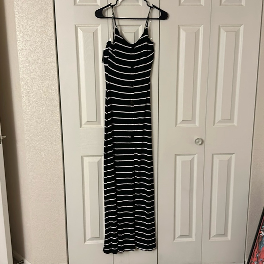 Windsor striped maxi dress